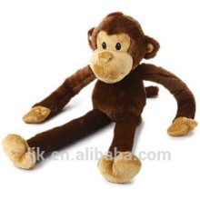 ICTI factory custom long arms and legs monkey plush toy